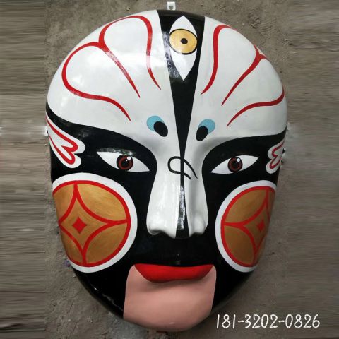 彩繪仿真臉譜