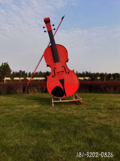 城市景觀提琴