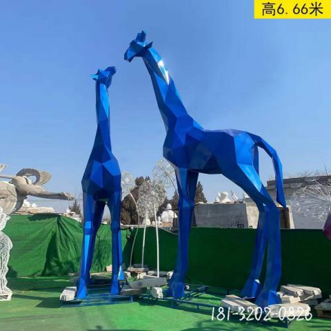 公園仿真長頸鹿