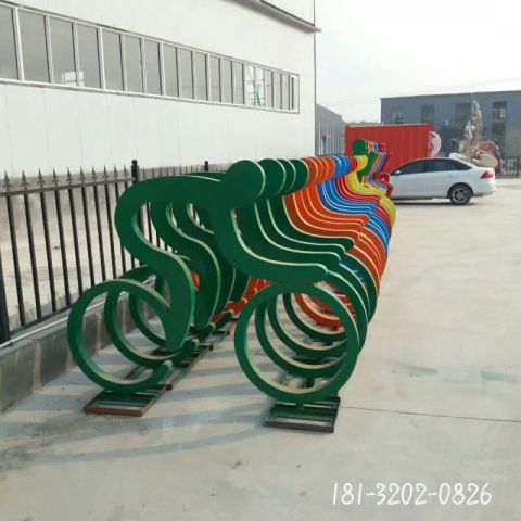 騎車剪影人物