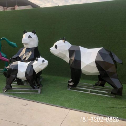 仿真動物熊貓