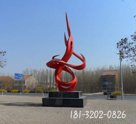 園林抽象火苗